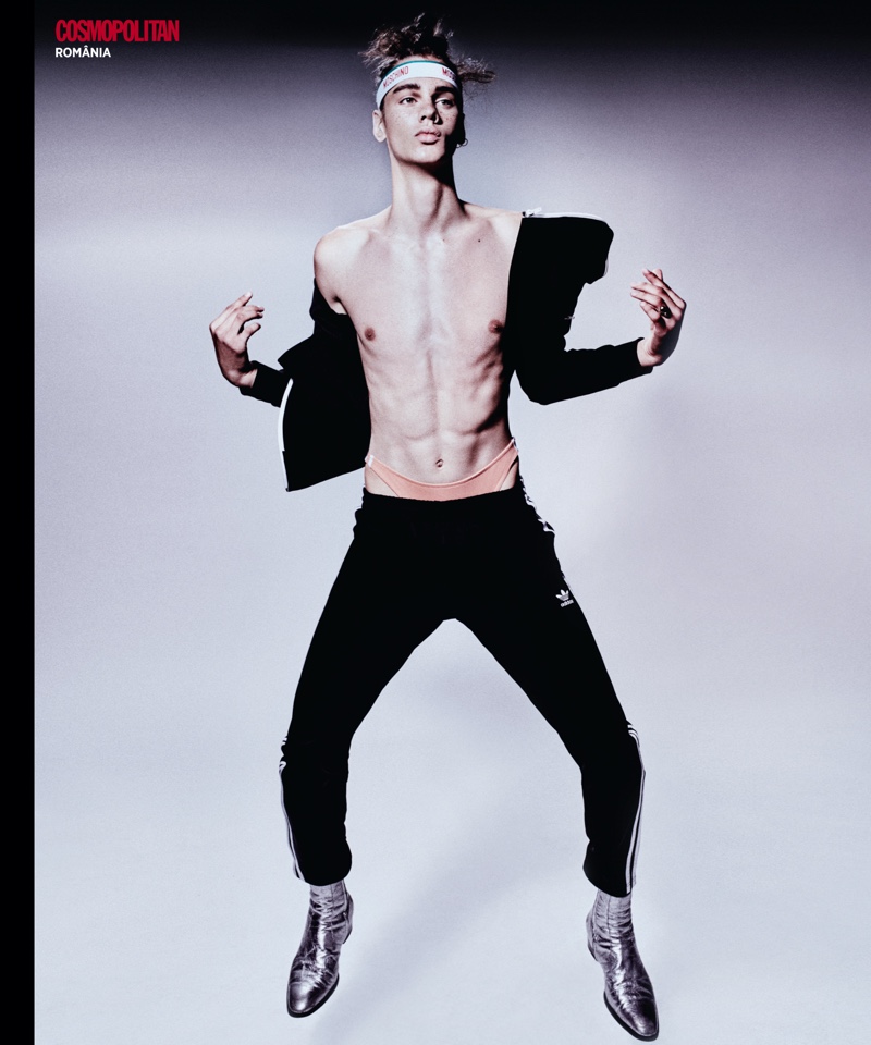 Dragos Model Cosmopolitan Man Romania Editorial 006