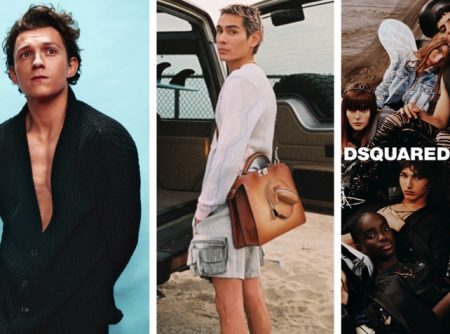 Week in Review: Tom Holland for Prada Ad, Evan Mock in Fendi, Dsquared2 + More