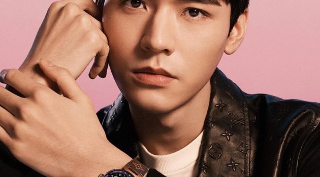 Gong Jun Embraces the Future with New Louis Vuitton Connected Watch Gong Jun Actor Louis Vuitton Campaign Watch
