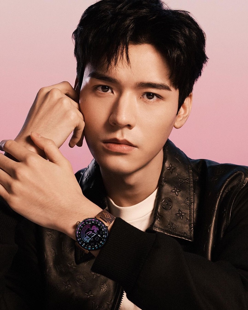 Gong Jun Louis Vuitton Watch Campaign 2022 Tambour Horizon