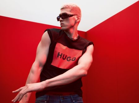 Big Matthew Biceps HUGO Campaign Spring 2022