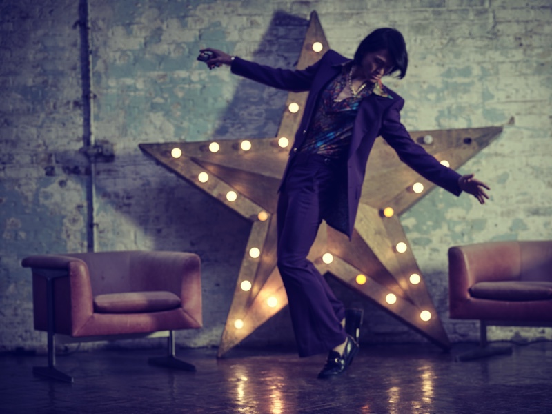 Fashionisto Exclusive: Sheldon Chang in Helen Anthony photographed by John Rowley. » Helen Anthony Channels '70s Glam Fashionisto Exclusive: Sheldon Chang in Helen Anthony photographed by John Rowley.