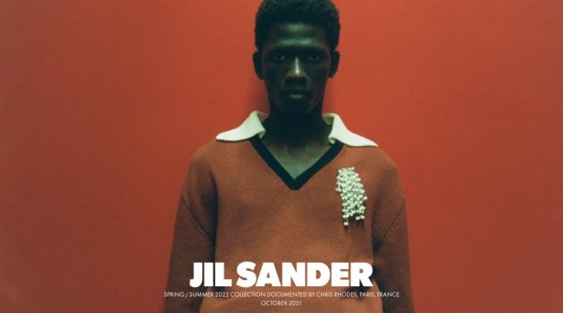 Jil Sander Studies the Here & Now with Spring '22 Campaign Moustapha Sy Model Jil Sander Campaign Spring Summer 2022