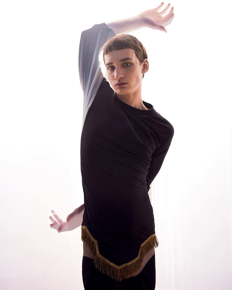 Robert Dons Dance-Inspired Looks for Vogue Ukraine Man