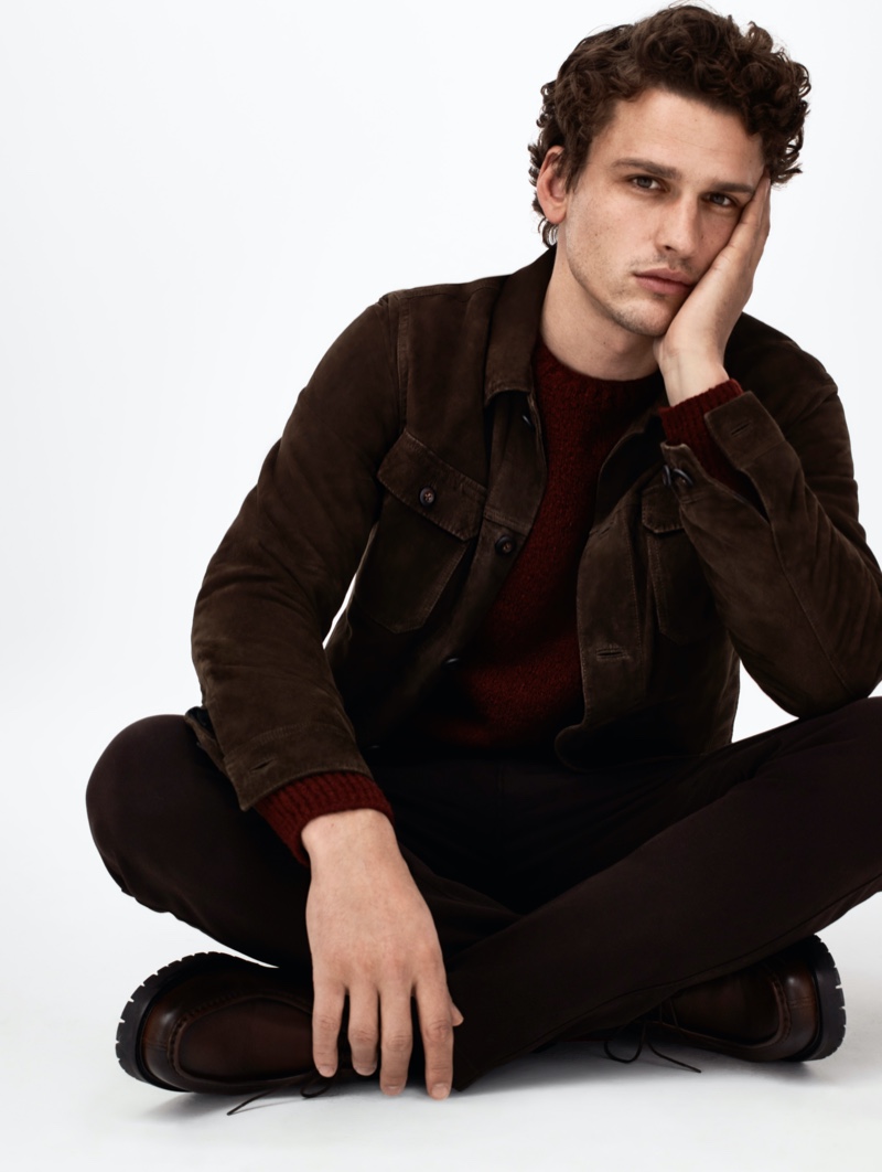 Simon Nessman Model Picture Massimo Dutti