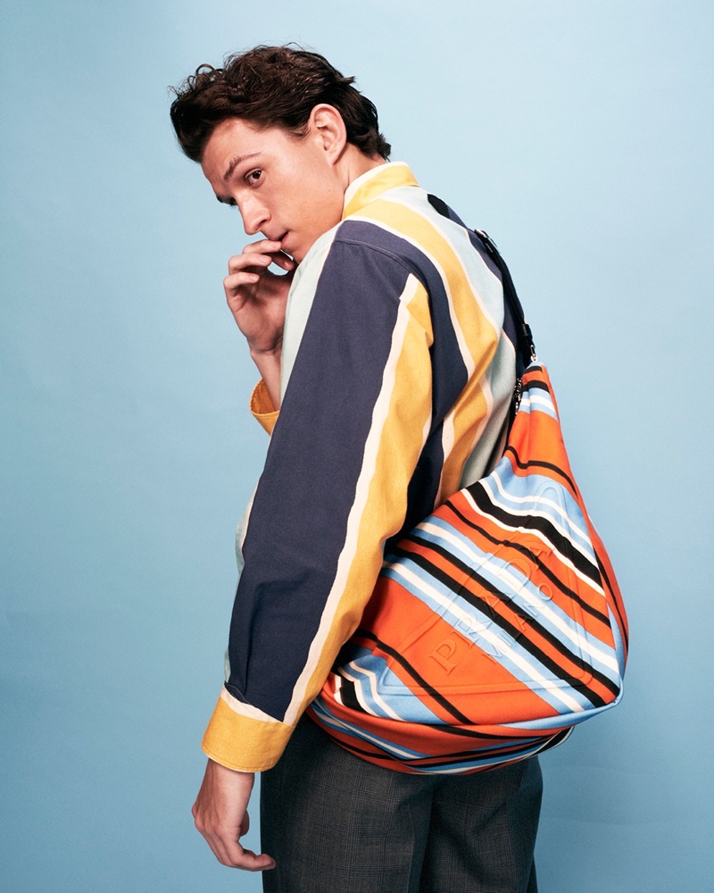 Tom Holland Prada Ad Campaign Spring Summer 2022 Men 015