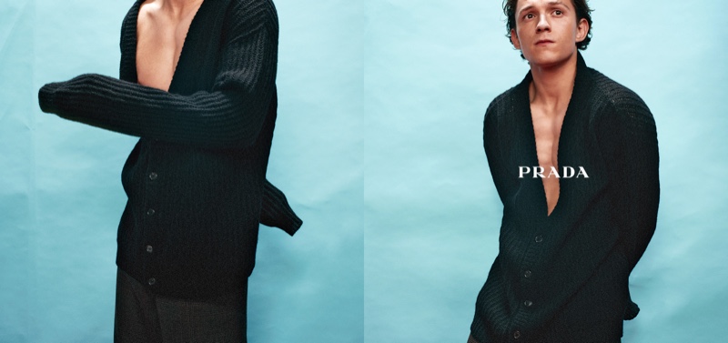 Tom Holland Prada Campaign 2022 Spring Summer