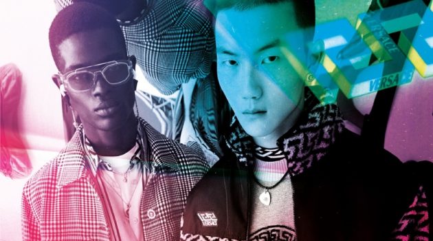 Versace Puts the Fun in Resort with Colorful New Campaign Versace enlists Kelvin Adewole and Ryan Park as the stars of its resort 2022 campaign.
