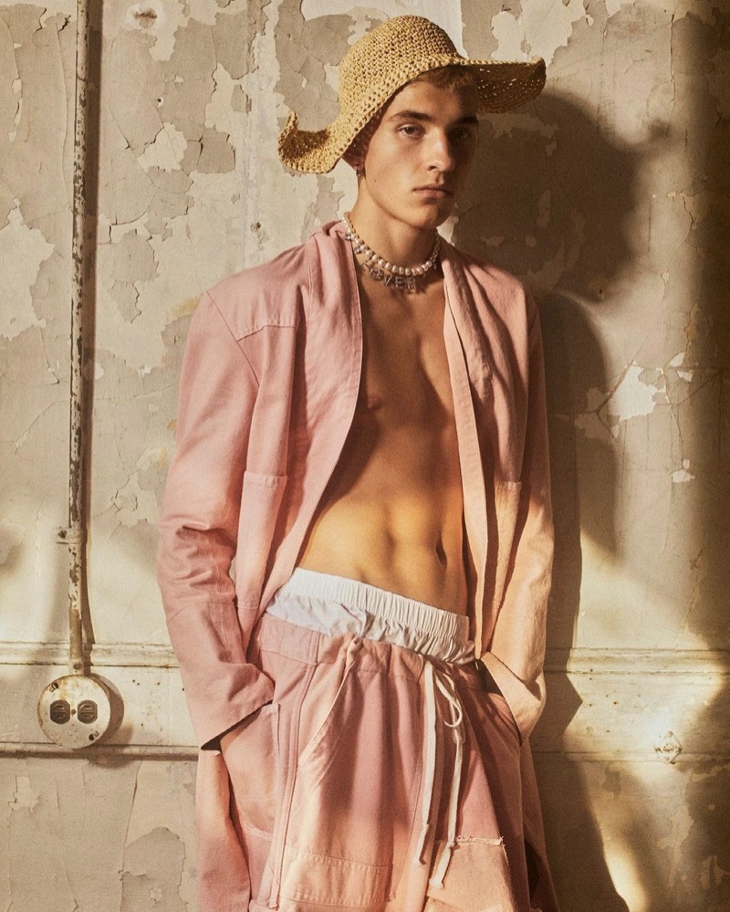 Sebastian Roda Model WWD Editorial