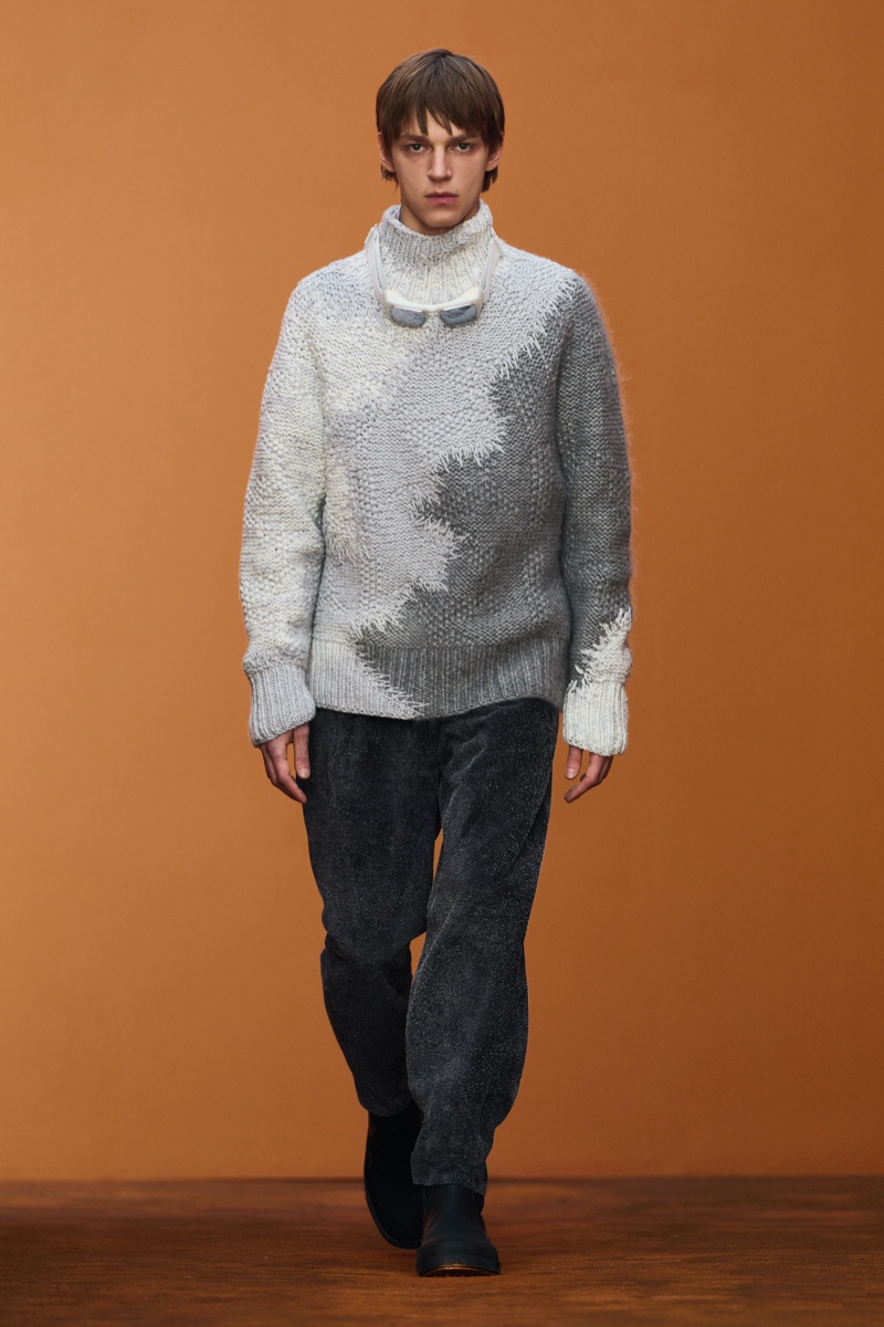 Zegna fall winter 2022 collection lookbook 021