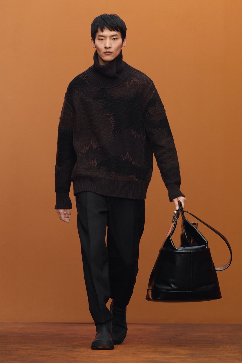 Zegna Fall Winter 2022 Collection Lookbook 042