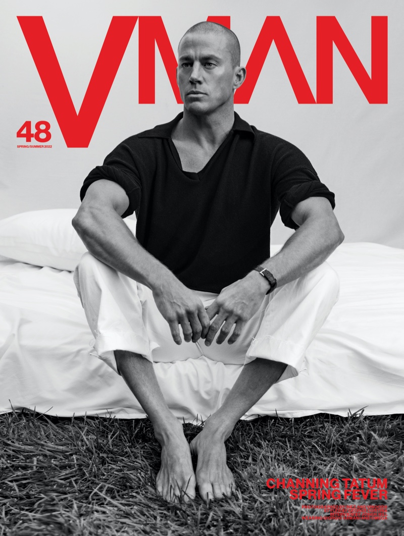 Channing Tatum VMAN Cover 2022