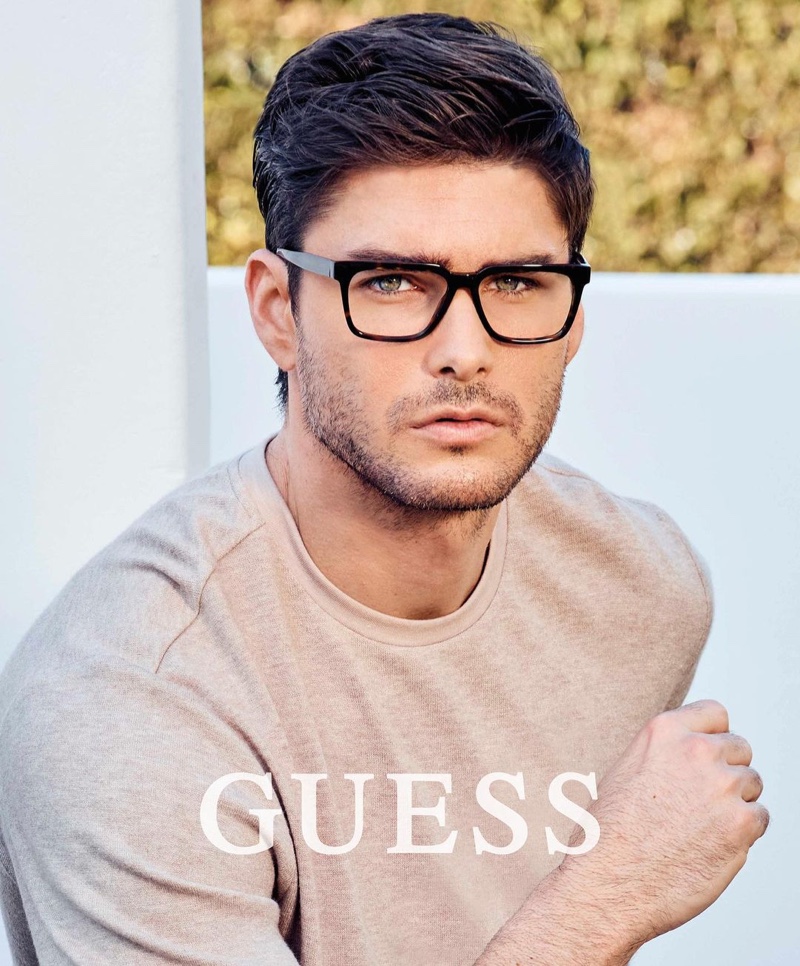 GUESS Men Campaign Eyewear Spring Summer 2022 Charlie Matthews Model