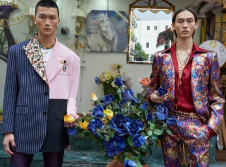 Juergen Teller photographs Ryan Park and Simon Martyn for Dolce & Gabbana's spring-summer 2022 men's campaign.