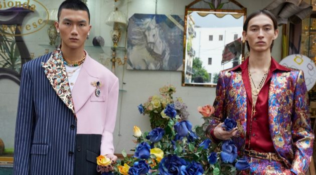 Dolce & Gabbana Takes to Palermo for Spring '22 Campaign Juergen Teller photographs Ryan Park and Simon Martyn for Dolce & Gabbana's spring-summer 2022 men's campaign.