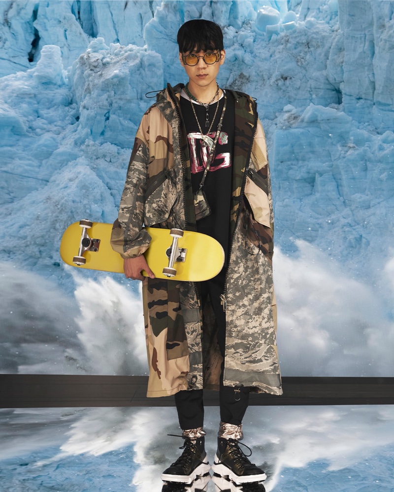 Dolce & Gabbana Tackles Camouflage with Reborn to Live Collection
