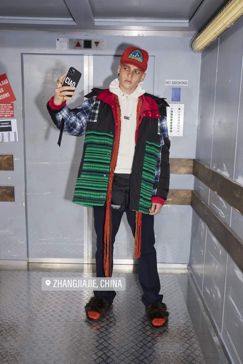 Dsquared2 is Ready for Fall Travel with the Selfies to Prove It