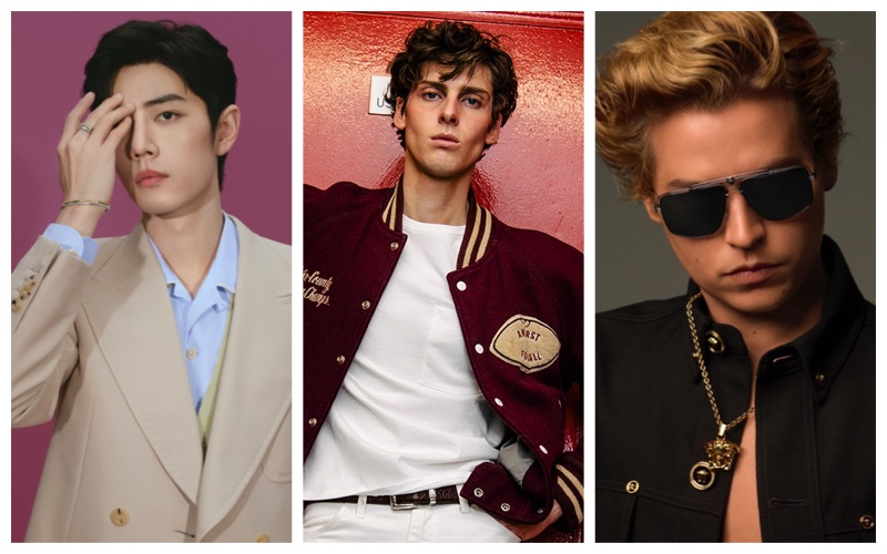 Week in Review: Xiao Zhan for Gucci Link to Love campaign, Cooper Dyer photographed by Anna Istomina for a Fashionisto Exclusive, Cole Sprouse for Versace eyewear campaign.