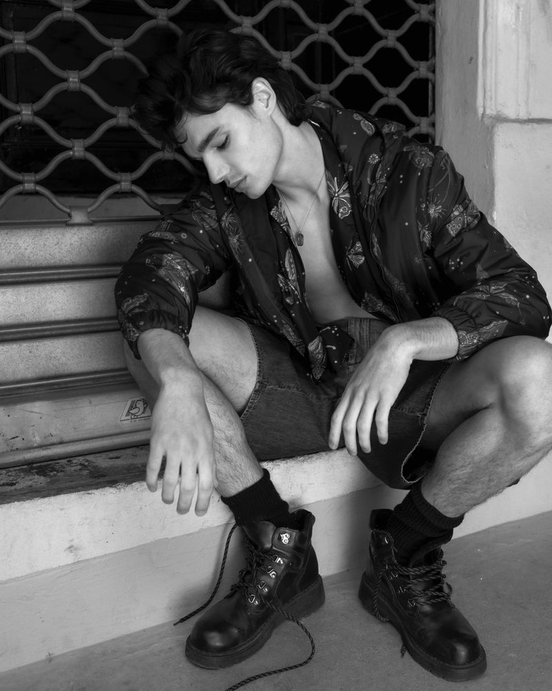 Fernando Lindez Dons Valentino for CR Fashion Book