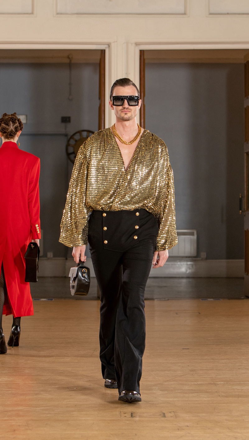 Helen Anthony Men Collection Fall Winter 2022 Runway 012