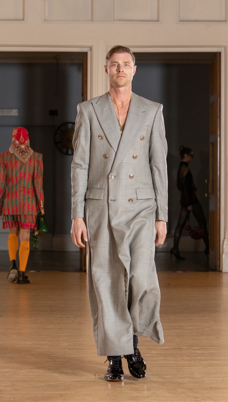 Helen Anthony Men Collection Fall Winter 2022 Runway 019