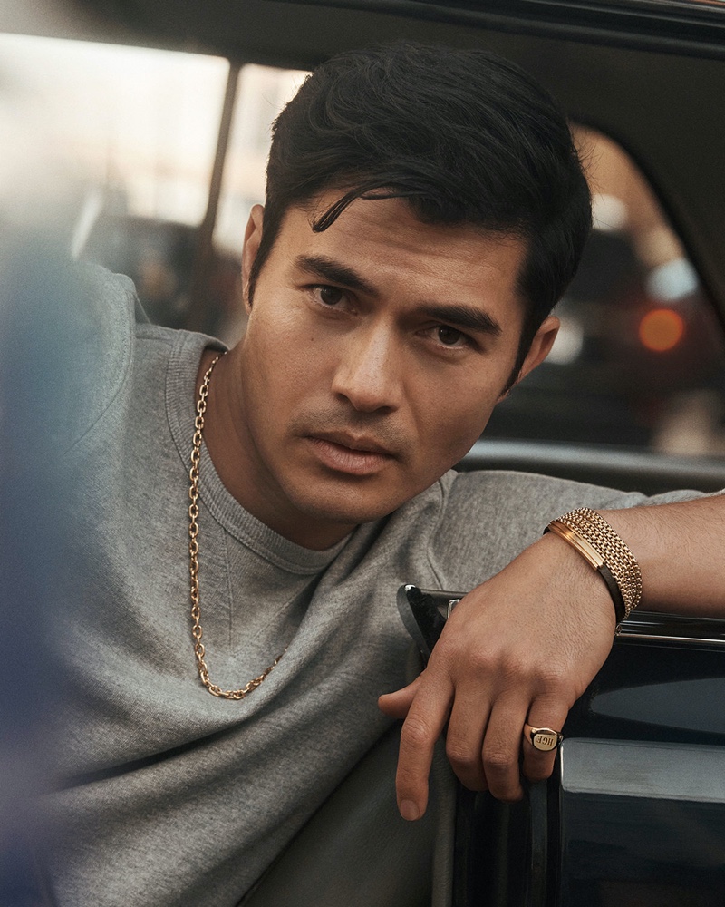 Henry Golding Gold Jewelry David Yurman Campaign Spring Summer 2022