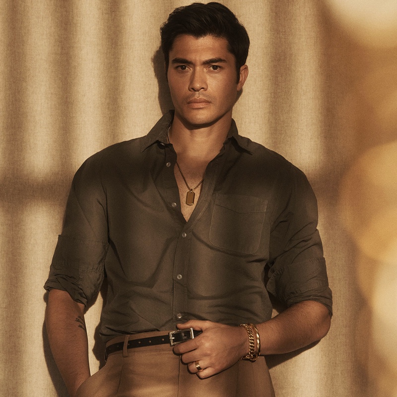 Henry Golding David Yurman Campaign Spring Summer 2022 Men Face Card