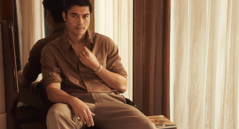 Henry Golding David Yurman Campaign Spring 2022