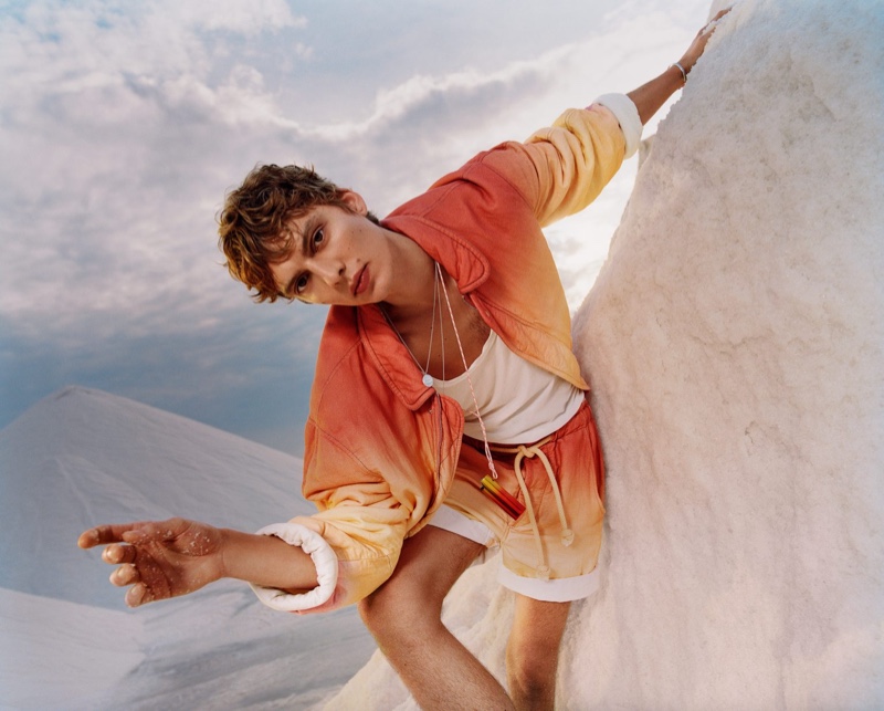 Leon Dame Model Isabel Marant Spring Summer 2022 Mens Campaign