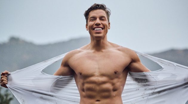 Joseph Baena Covers Men's Health, Talks Fitness, Dad & Acting Joseph Baena Shirtless Men's Health Photoshoot Six-Pack Arnold Schwarzenegger Son