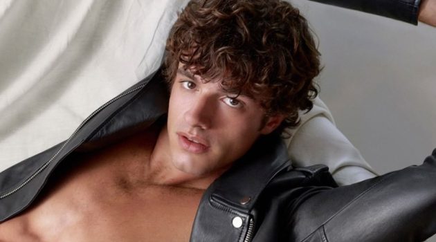 Francesco Ruggiero is a Cool Vision for LIU JO Lovers Fragrance Campaign LIU JO Lovers Campaign Male Model Francesco Ruggiero 2022