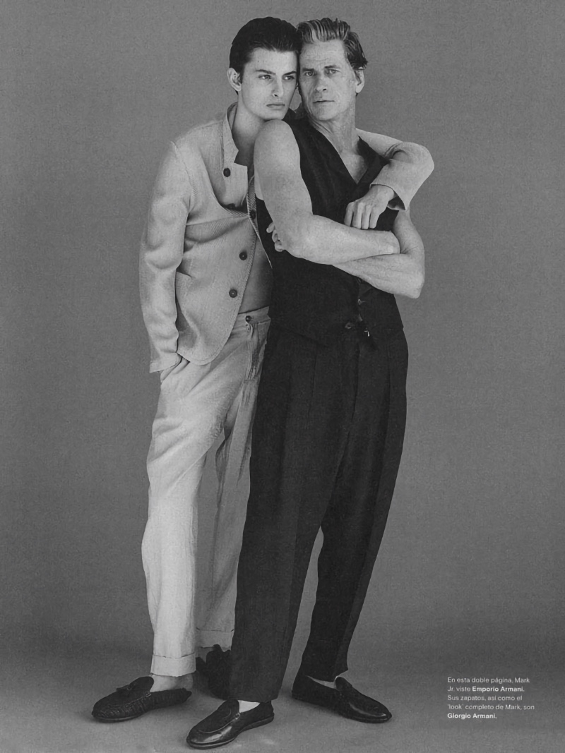 Mark Vanderloo Model Son Mark Vanderloo Jr ICON Spain Editorial 2022 » Mark Vanderloo & Mark Vanderloo Jr. Don Chic Menswear for ICON Spain Mark Vanderloo Model Son Mark Vanderloo Jr ICON Spain Editorial 2022
