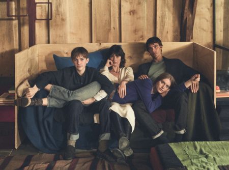 Parker van Noord + Family Celebrate Valentine’s Day with Massimo Dutti
