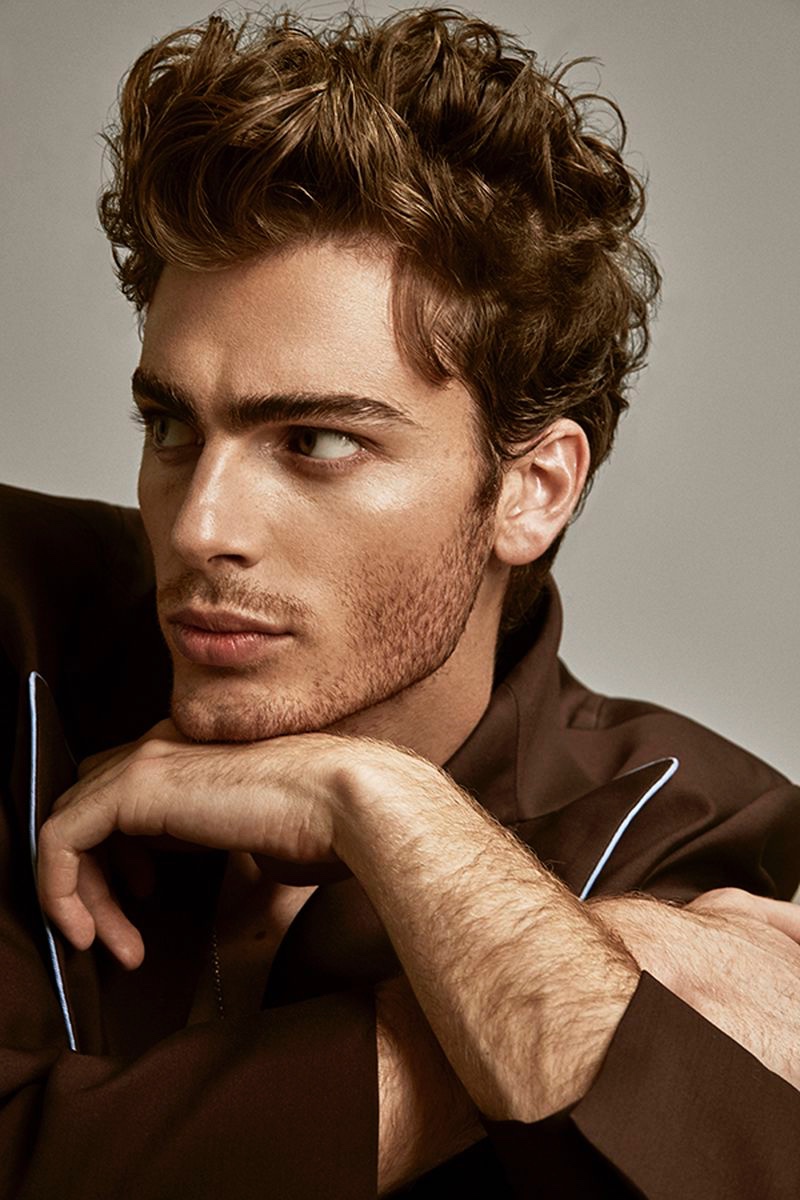 » Yousin Makes a Bold Fashion Statement for Harper's Bazaar Serbia Man Yousin Model Harpers Bazaar Serbia Editorial 2022 008