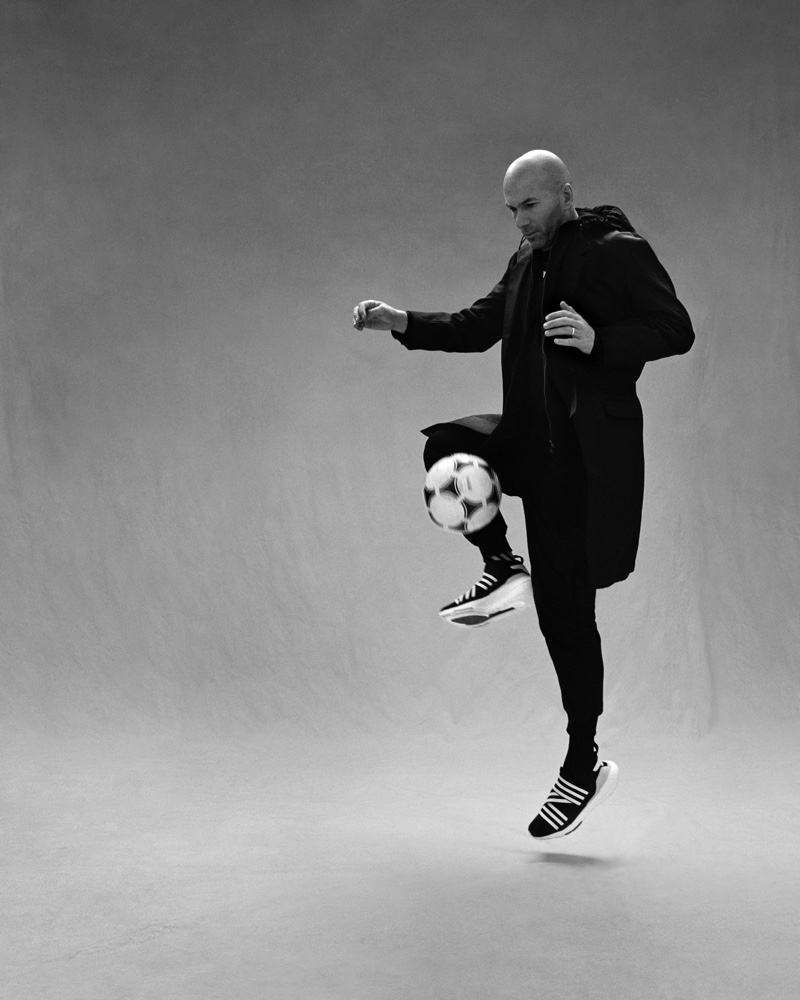 Zinedine Zidane Y-3 Campaign Spring 2022 Soccer Ball