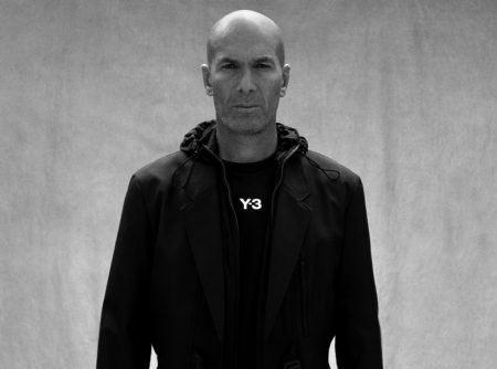 Zinedine Zidane Y-3 Campaign Spring 2022 Black-and-white