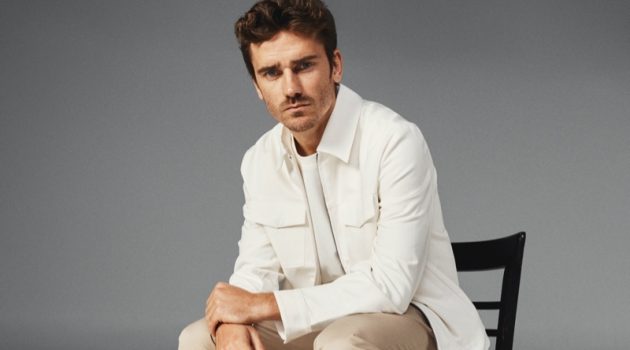 Antoine Griezmann is in Smart Form for New Mango Campaign Antoine Griezmann Photoshoot Mango Campaign 2022