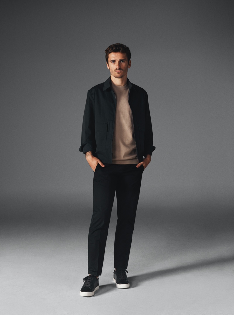 Antoine Griezmann Footballer Mango Campaign 2022