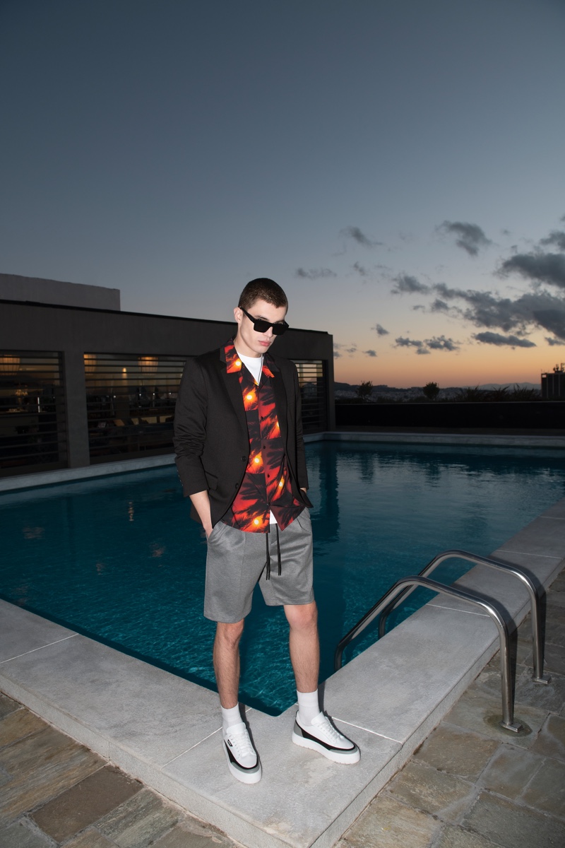 Antony Morato Takes to Athens for Spring '22 Campaign