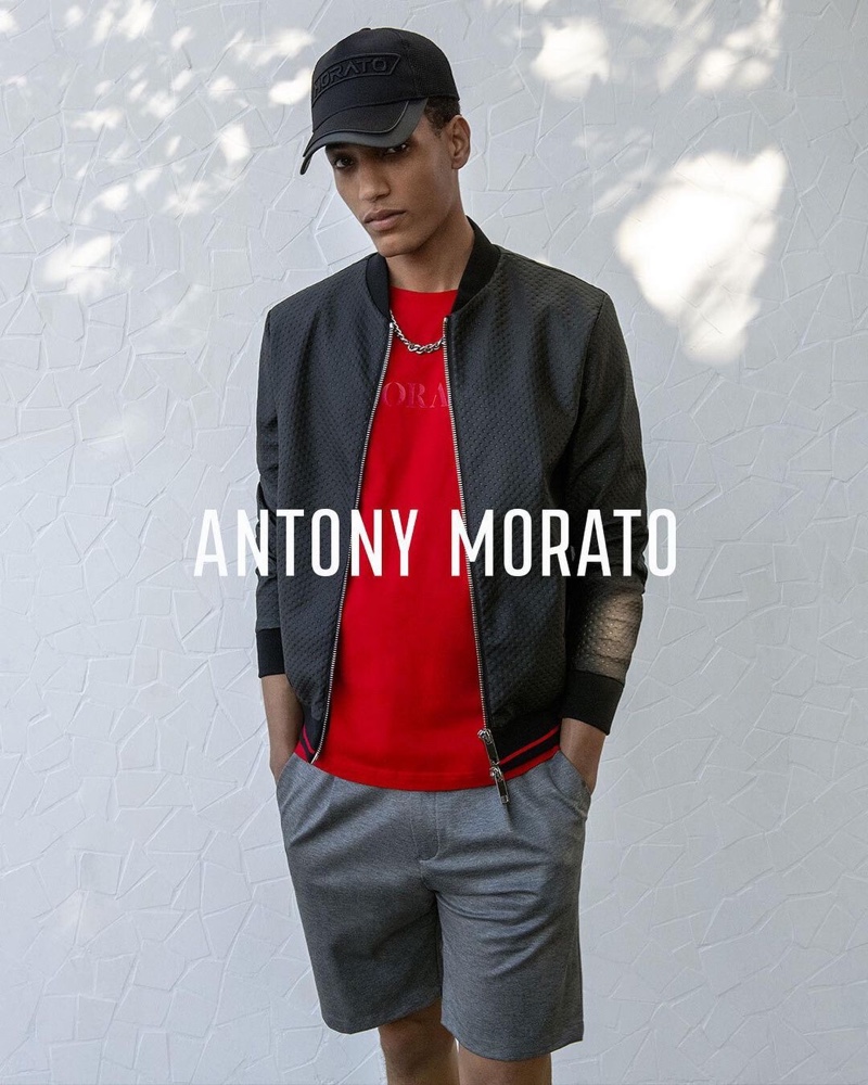 Peter Finn fronts Antony Morato's spring-summer 2022 campaign.