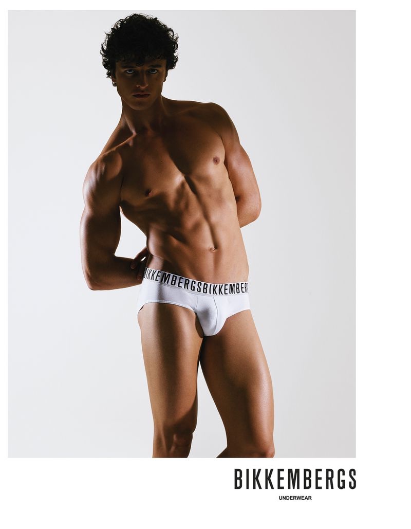 Bikkembergs Underwear Campaign 2022 Alberto Perazzolo Model