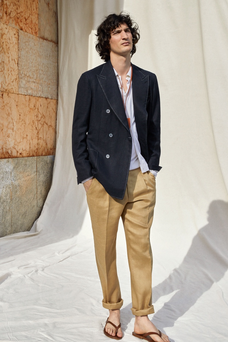 Brioni Collection Spring Summer 2022 Lookbook 018