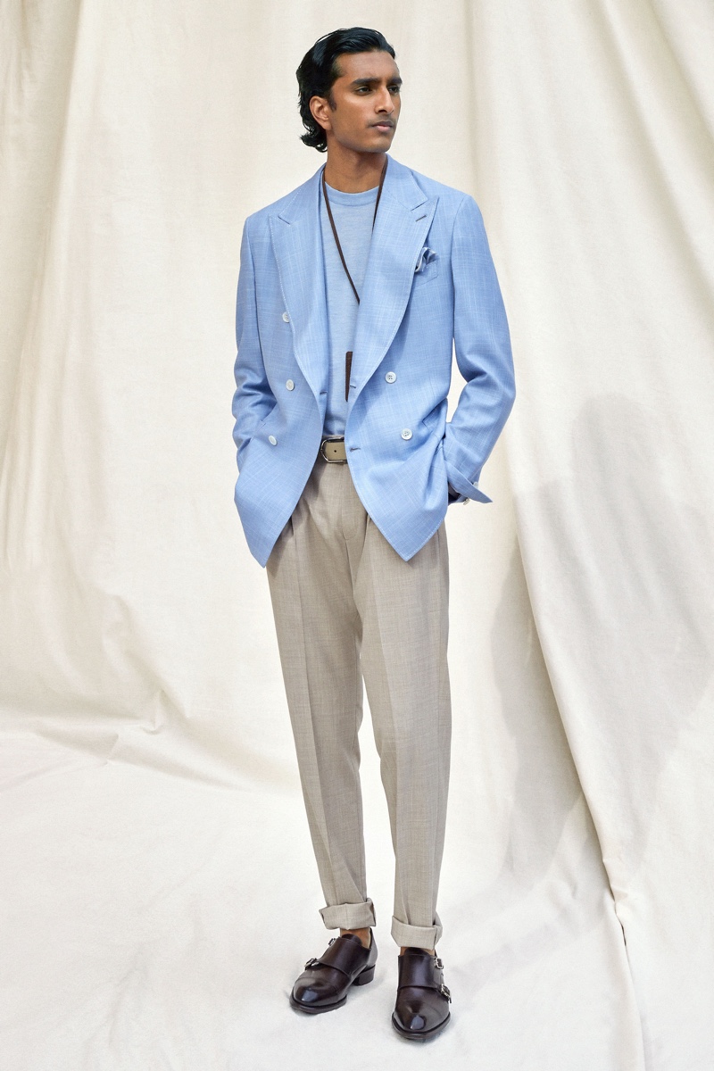 Brioni Collection Spring Summer 2022 Lookbook 027