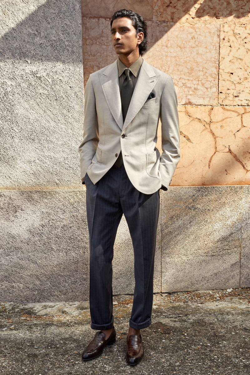 Brioni Collection Spring Summer 2022 Lookbook 028