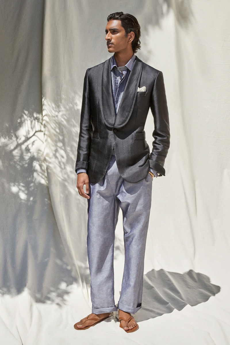 Brioni Collection Spring Summer 2022 Lookbook 036