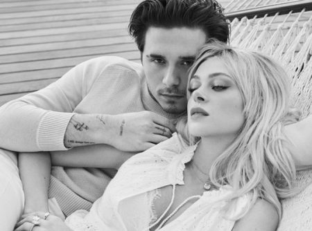 Enjoying a weekend getaway, Brooklyn Beckham and Nicola Peltz are pictured in a hammock for Pepe Jeans' spring-summer 2022 campaign.