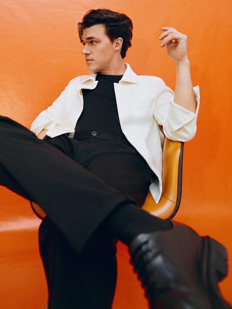 Finn Wittrock COS Campaign Spring 2022 Men