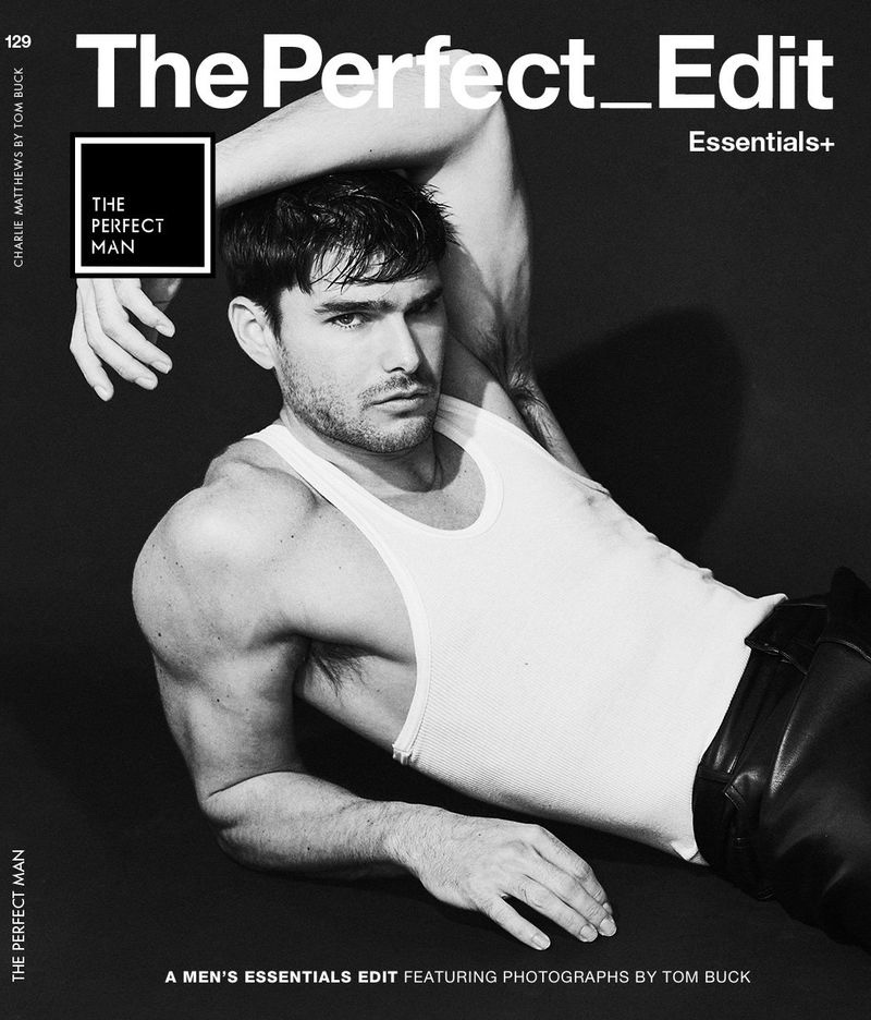 Model Charlie Matthews 2022 The Perfect Man Cover