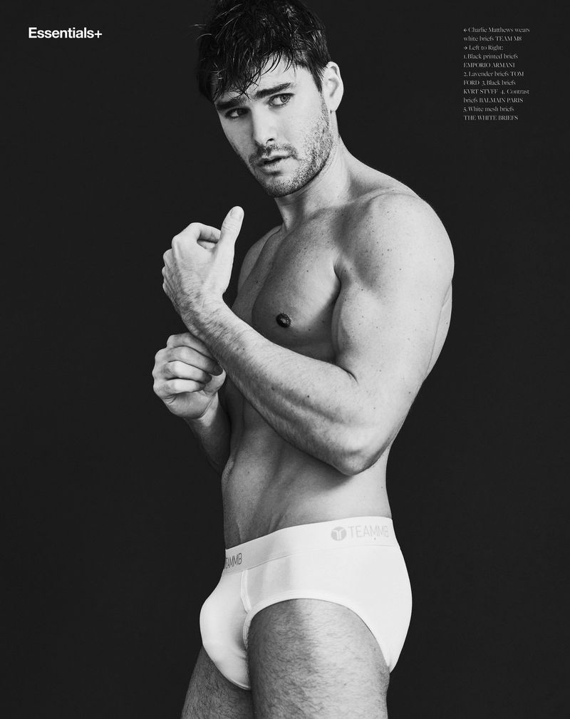 Charlie Matthews Model Underwear The Perfect Man