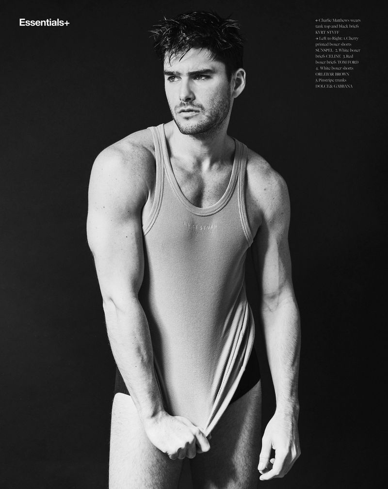 Charlie Rocks Tanks, Underwear & Leather for The Perfect Man